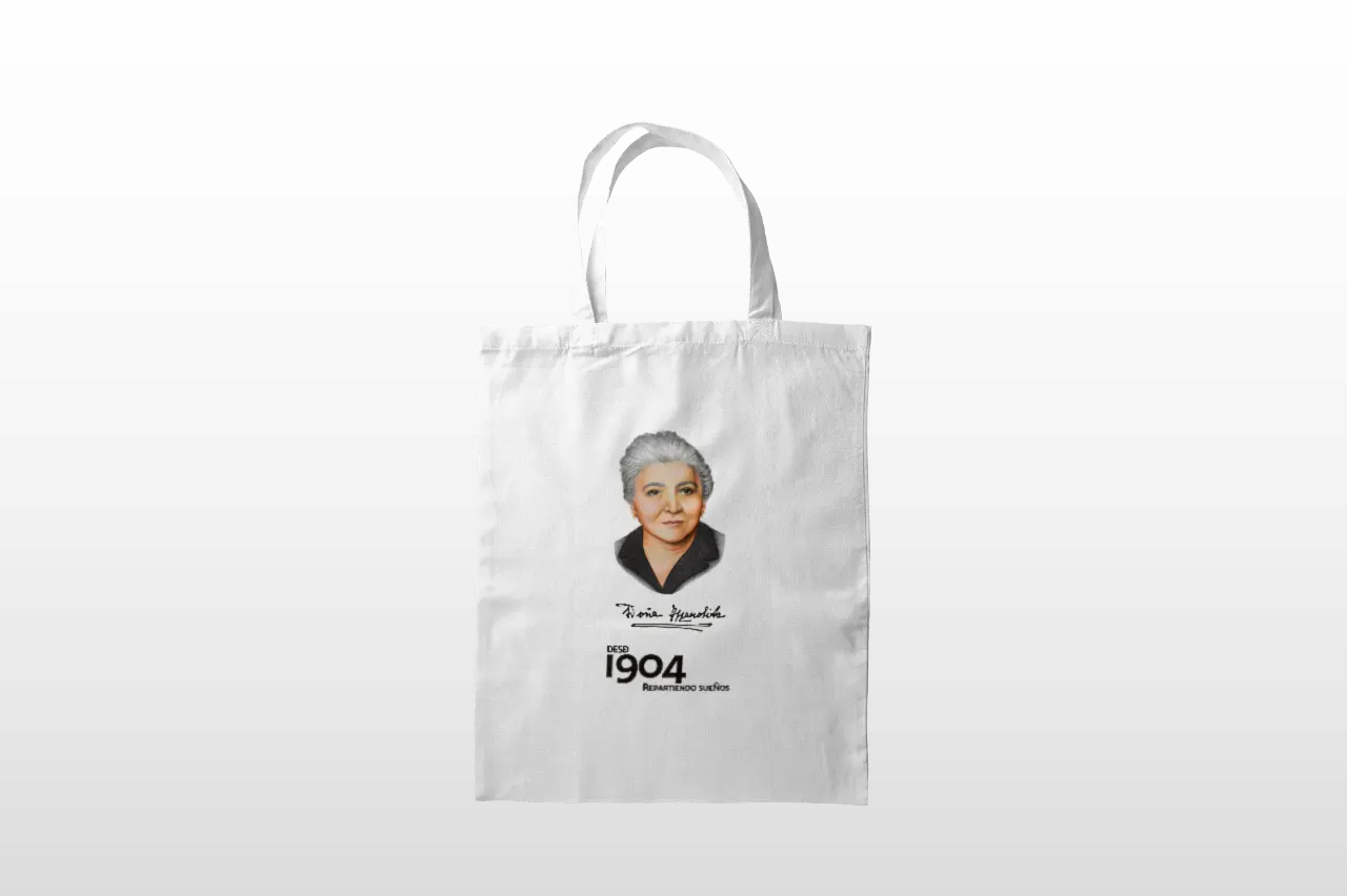 Loterias Dona Manolita merchandising bolso